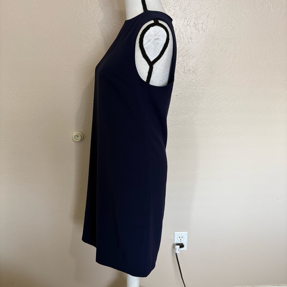 NWT Quince Navy Blue Sleeveless Mini Dress Women’s Size Small - Picture 5 of 9